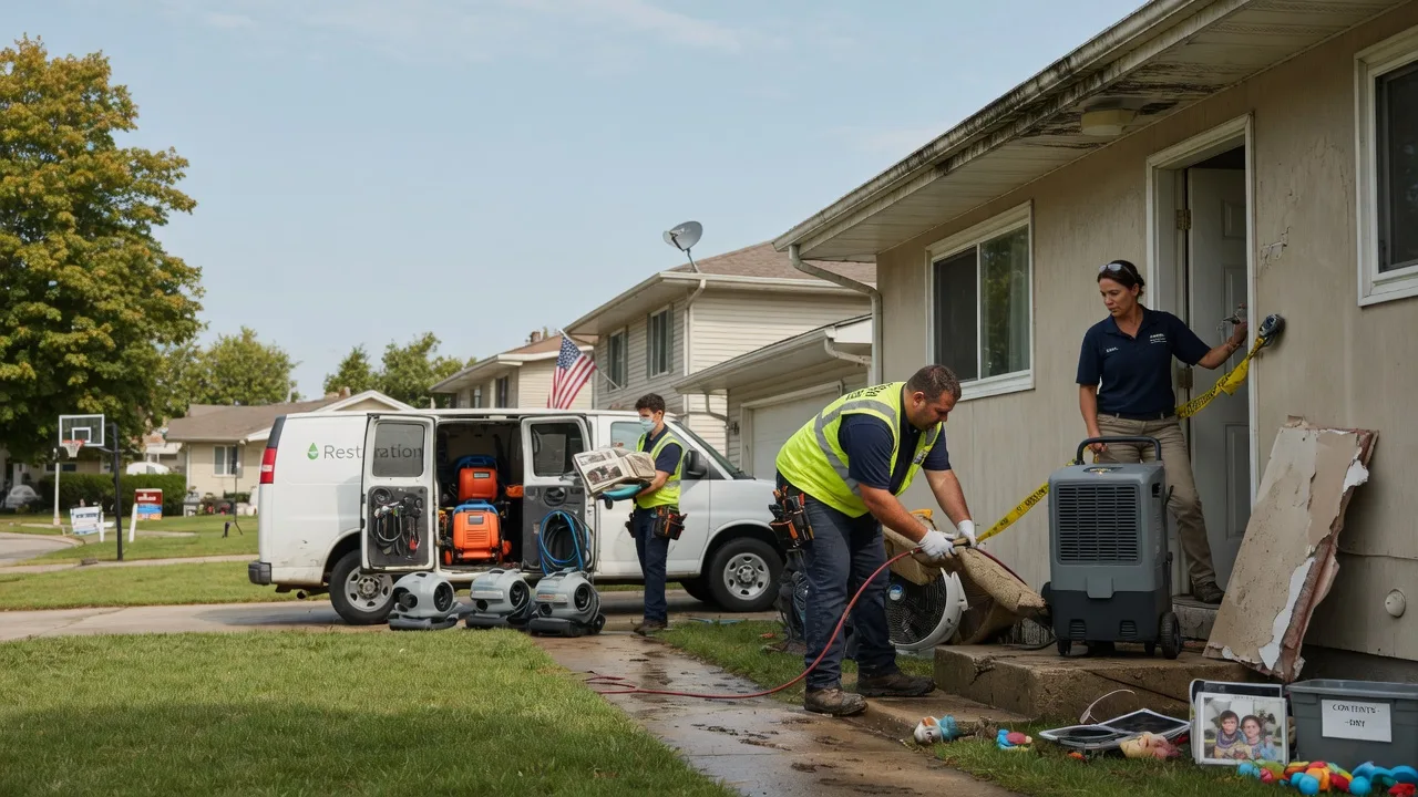 Water Damage Restoration in Sullivan City, TX near me